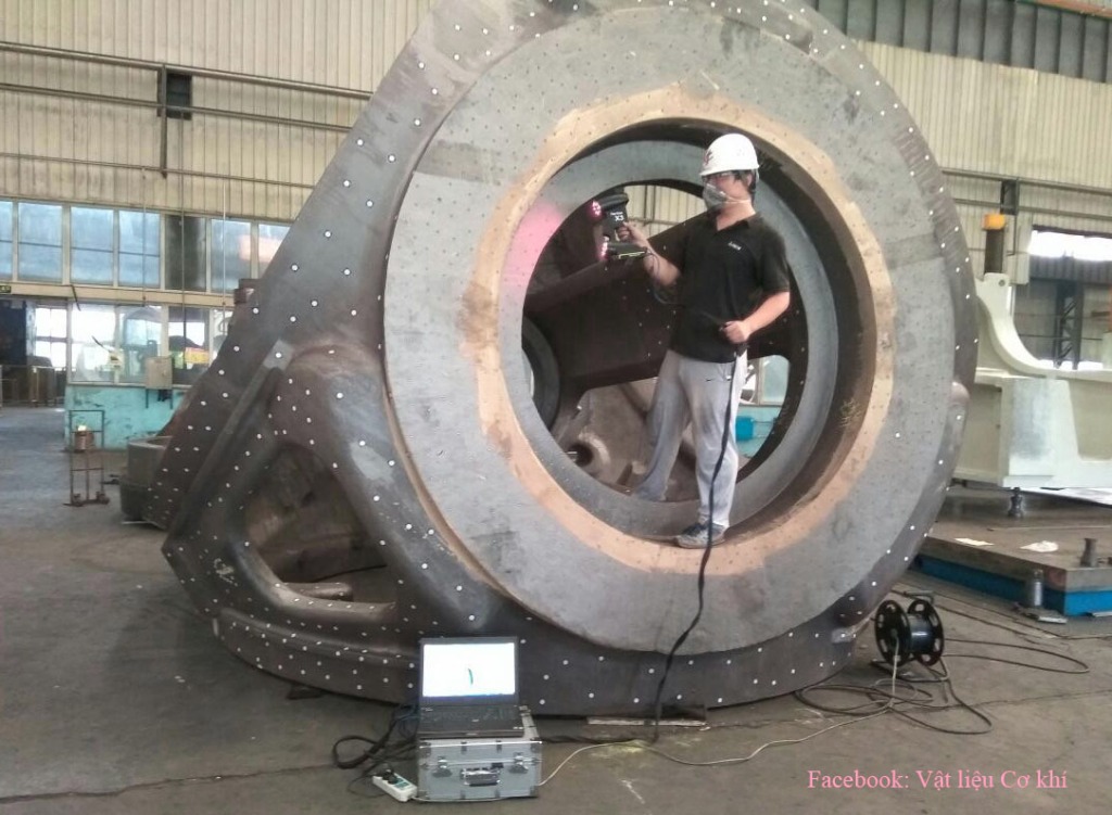 laser scan vật đúc casting inspection