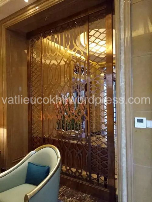 vách CNC kim loại cắt bằng laser laser cut metal CNC wall