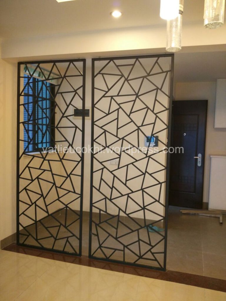 vách CNC kim loại cắt bằng laser laser cut metal CNC wall